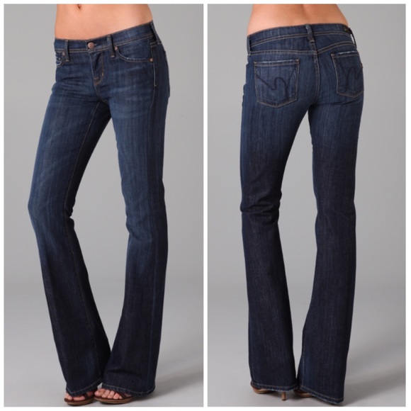 Citizens Of Humanity Denim - Ingrid Low Waist Flare Jeans 27
